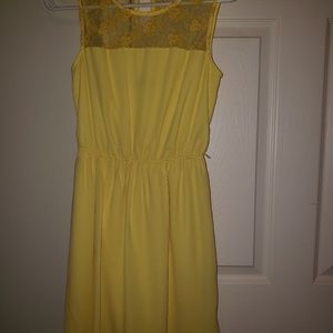 Yellow dress
